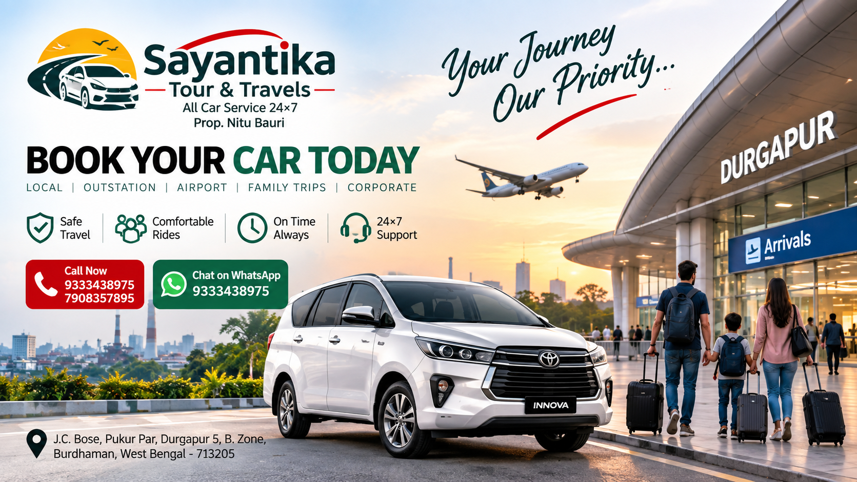 Ready to Travel?
Let’s Plan Your Ride.